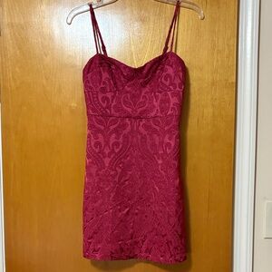 Free People Red Mini Dress